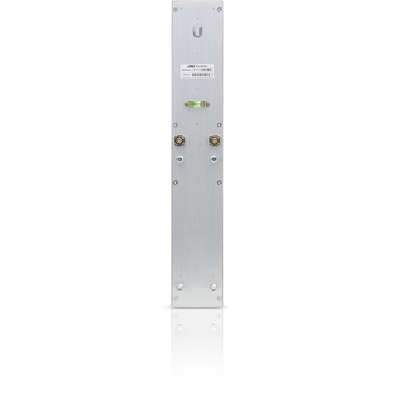 Ubiquiti AM-5G16 AirMax silver UWB outdoor AP with gold N-type connectors