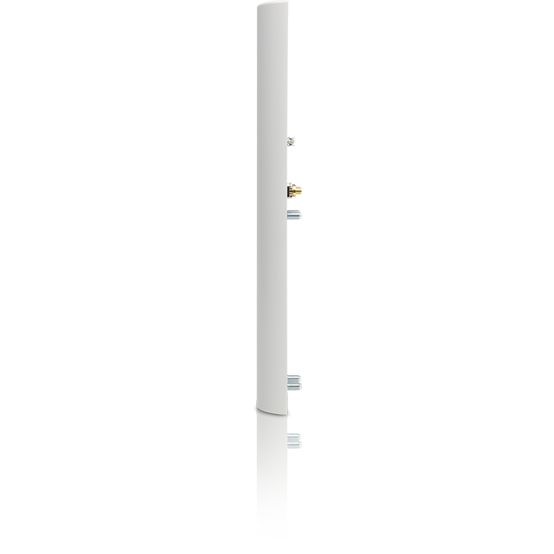 Ubiquiti AM-5G16 AirMax 16dBi white cylindrical antenna with gold connectors