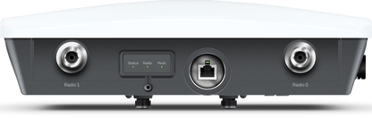 Sophos AP6 420X PoE AP back with radio 0/1 ports, Ethernet, green status LEDs