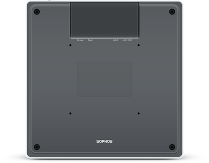Sophos AP6 840E white network security appliance rear view with ports