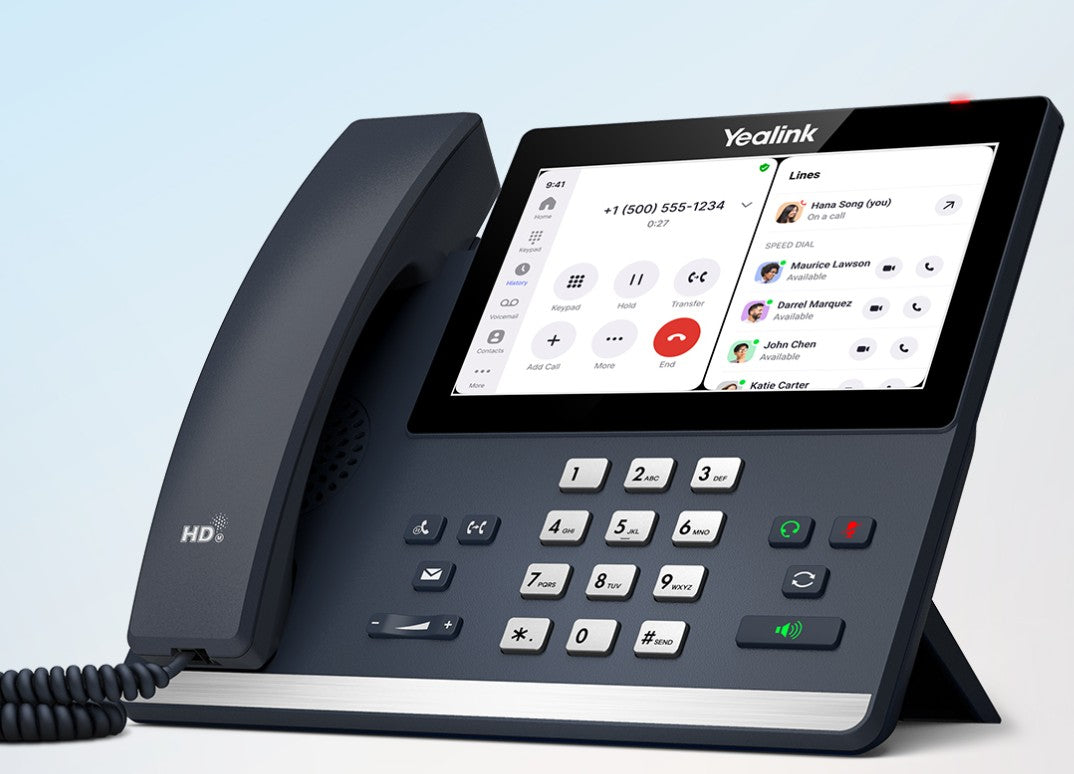 Yealink MP56-E2-ZOOM | MP56 Series 7" Touchscreen, Android 13, HD Audio, Teams Button, Office 365 Support