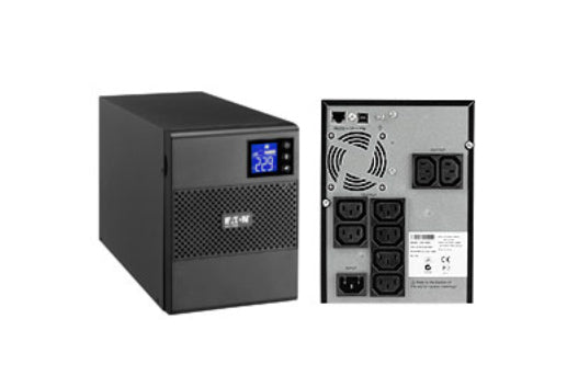 Eaton 5SC1000i | 1kVA UPS, 700W, 8 AC Outlets, Line-Interactive, Sine Wave