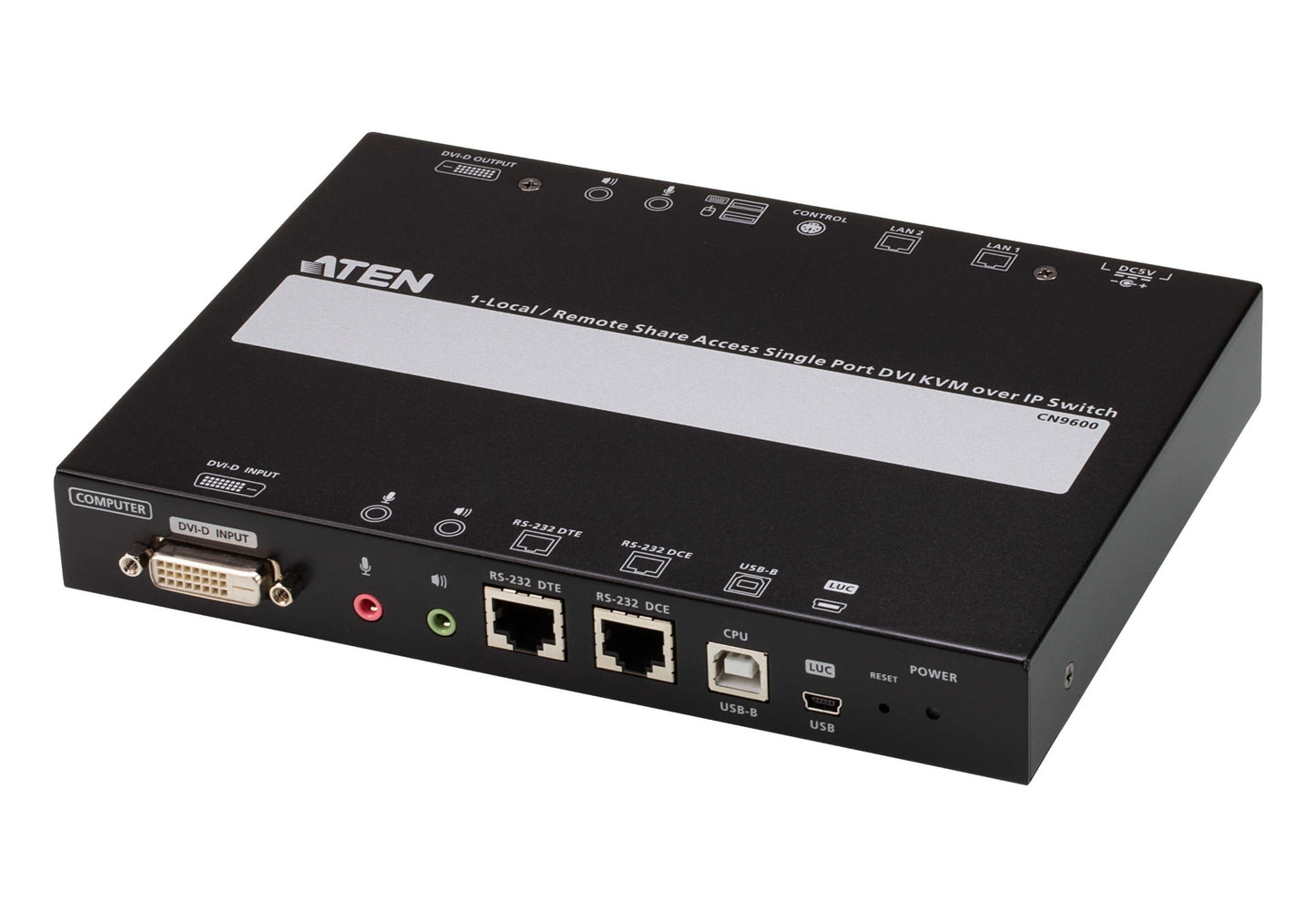 ATEN CN9600-AT-U | CN9600 DVI KVM over IP, 1 x Port, 1920x1200@60Hz, Virtual Media