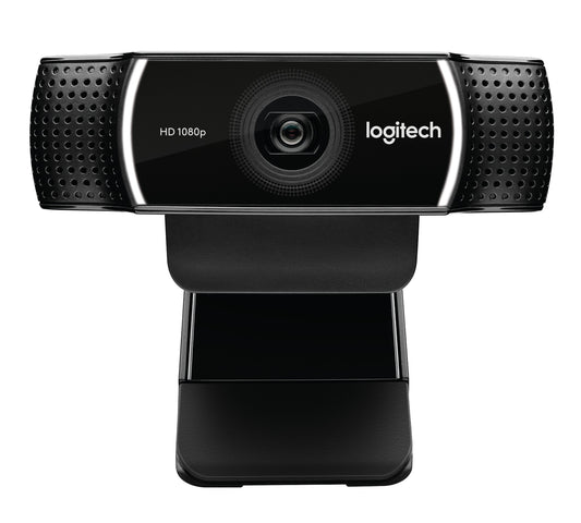 Logitech 960-001090 | C922 Pro Stream Webcam, 1080p HD, USB, Dual Stereo Mics
