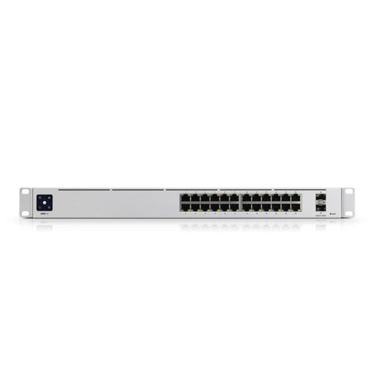 Ubiquiti USW-PRO-24 | UniFi USW-PRO-24 Managed L2/L3 Switch, 24 x 1GbE Ports, 2 x 10G SFP+ Uplinks, 240V