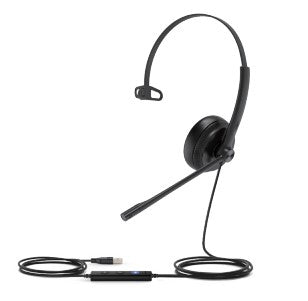 Yealink UH34 SE MONO TEAMS USB-C | Mono Headset, USB-C, Teams Compatible, Comfortable Headband