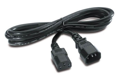 APC AP9870 black coiled C13 to C14 power cord 2.5m for racks