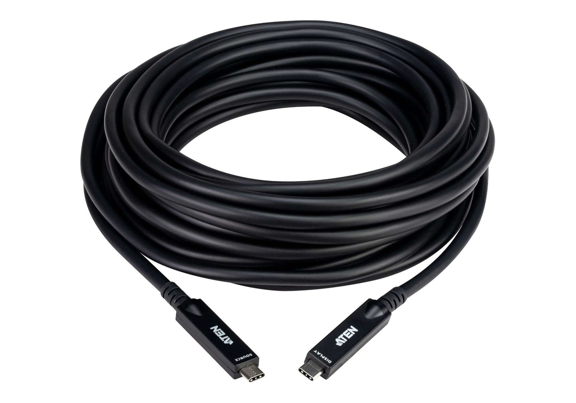ATEN UE3410F-AT | 10 m USB-C Active Optical Cable, 4K Ultra HD, DP Alt Mode