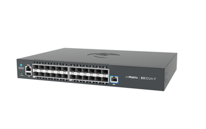 Cambium cnMatrix EX3024F 24x 10G SFP+ fiber switch dark gray design