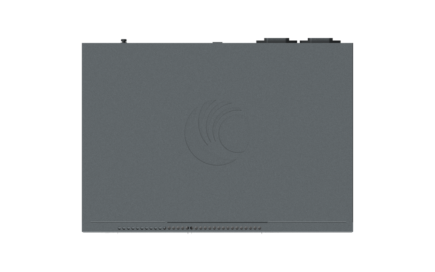 Cambium cnMatrix EX3024F 24x10G SFP+ fiber switch gray front view