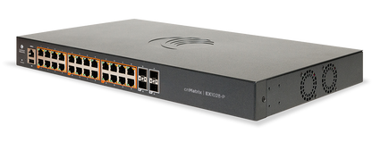 Cambium cnMatrix EX1028-P switch with 24x 1G PoE+ ports, 4x SFP