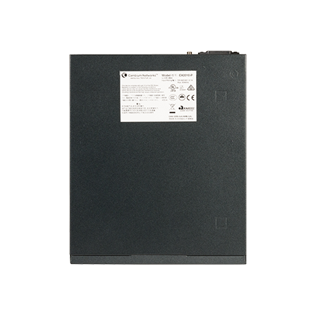 Back of black Dell Latitude E5470 chassis with matte finish and white label