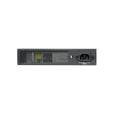 Cambium cnMatrix EX2010-P switch back with ventilation grille and power port
