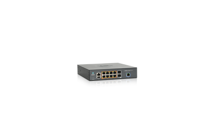 Cambium Networks cnMatrix EX2010 gray metal switch with 8x1G, 2 SFP, USB ports