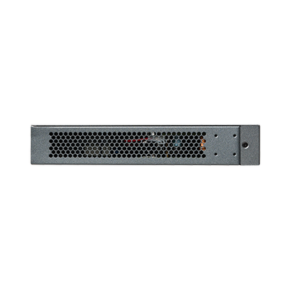 Cambium Networks cnMatrix EX2016M-P gray metal server rack switch front view