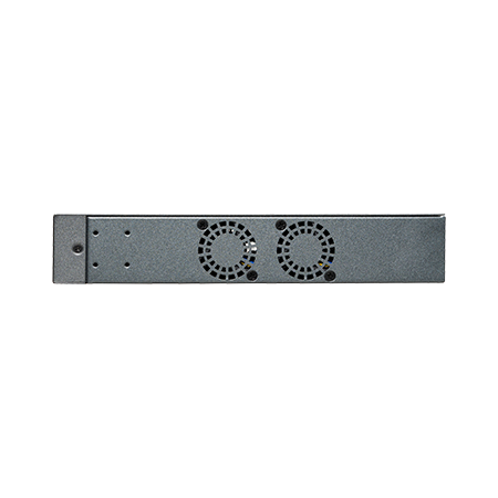 Cambium cnMatrix EX2016M-P switch gray metal rack with two black fans