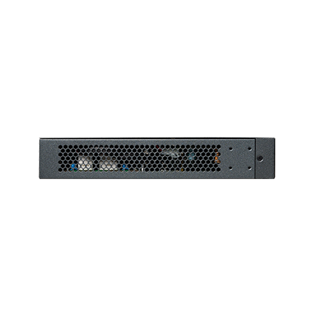 Cambium cnMatrix EX2028-P switch black metal rack with perforated panel