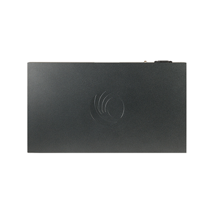 Cambium Networks cnMatrix EX2028-P switch with NFC logo and AU plug
