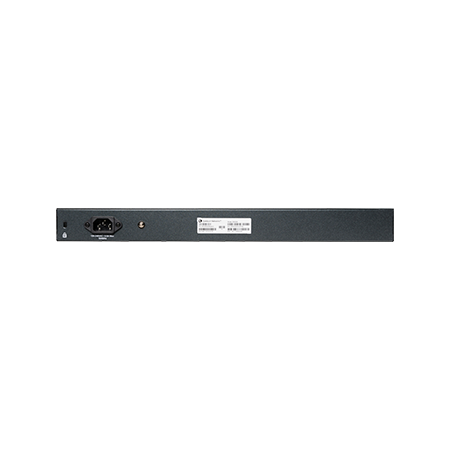 Cambium cnMatrix EX2028 black switch with power port and label