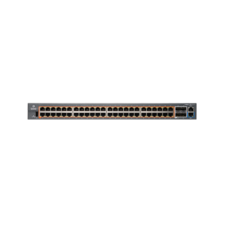 Cambium cnMatrix EX2052-P gray switch with 48 PoE Gigabit ports