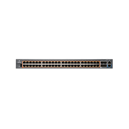 Cambium cnMatrix EX2052-P gray switch with 48 PoE Gigabit ports