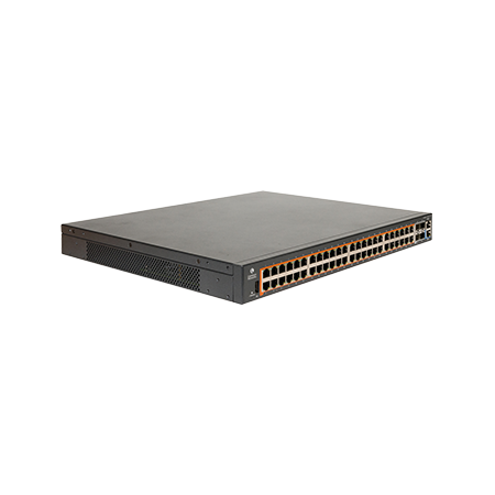 Cambium cnMatrix EX2052-P switch with 48 Gigabit PoE ports and SFP