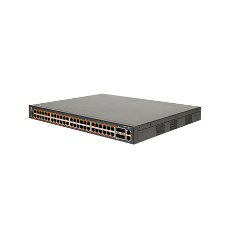 Cambium cnMatrix EX2052-P 48-port Gigabit PoE switch front view