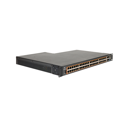 Cambium cnMatrix EX2052R-P 48-port Gigabit PoE switch front view