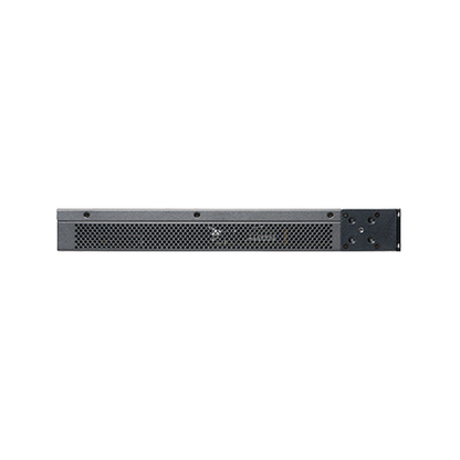 Cambium Networks cnMatrix EX2052R-P black metal server rack with perforated front panel