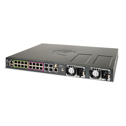 Cambium cnMatrixTX 2020R-P black switch with 24x 1GbE PoE ports