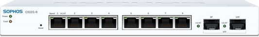 Sophos CS101-8 silver managed Gigabit Ethernet switch with 8 ports