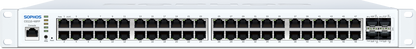 Sophos CS110-48FP switch back with 48 GbE PoE ports, USB
