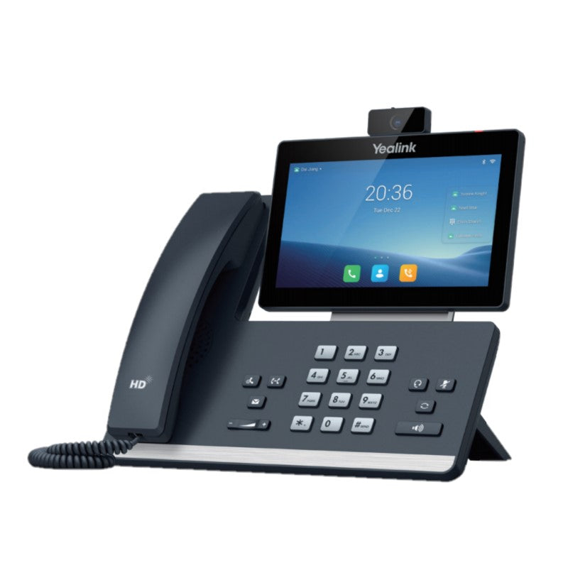 Yealink SIP-T58W-C | SIP-T58W 16 Line Android IP Phone, 7" Touch Screen, Dual Gigabit, Wi-Fi, Bluetooth, CAM50 Camera