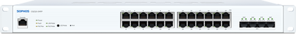 Sophos CS210-24FP PoE switch with 24 Gigabit Ethernet ports, white chassis