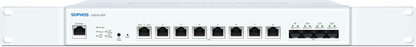 Sophos CS210-8FP managed switch with 8x 2.5GbE PoE ports and lights