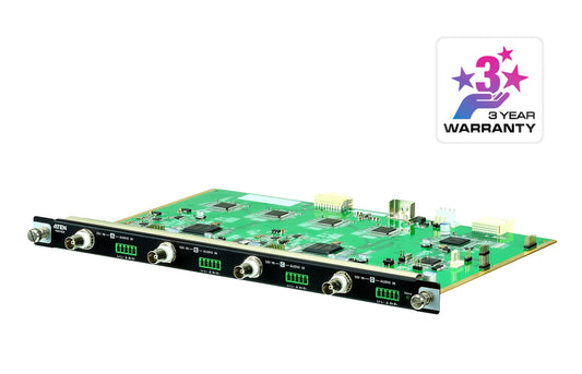 ATEN VM7404-AT | VM7404 4 x SDI Input Board for VM1600A/VM3200, SD/HD/3G-SDI
