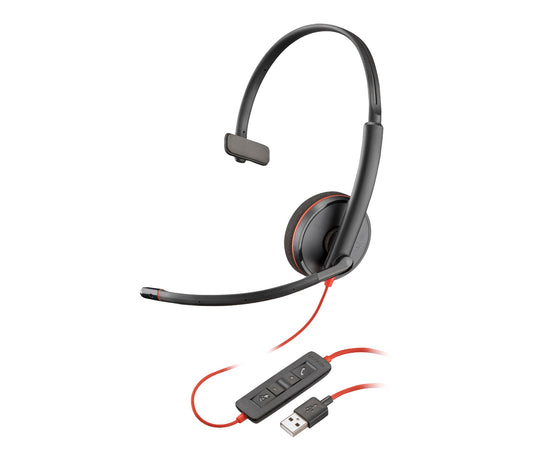 Poly 77R24A6 | Blackwire C3210 USB-A Headset, Wired, Call Centre