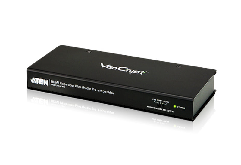 ATEN VC880-AT-U | VC880 HDMI Repeater + Audio De-embedder, 4K60 4:4:4, HDR, HDCP 2.2
