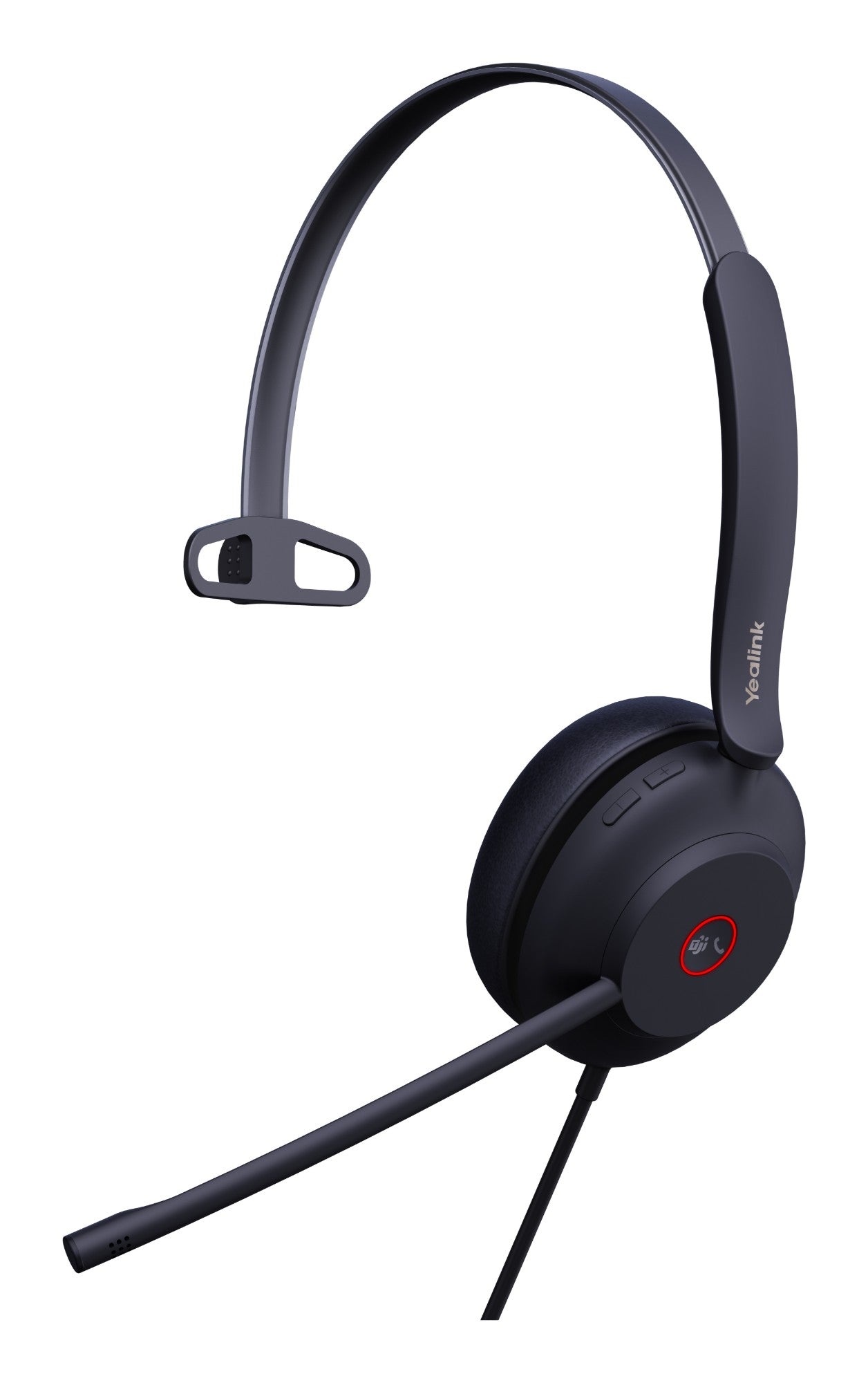 Yealink UH37 MONO TEAMS | Mono Headset, Teams Certified, Comfortable Design, High-Quality Audio
