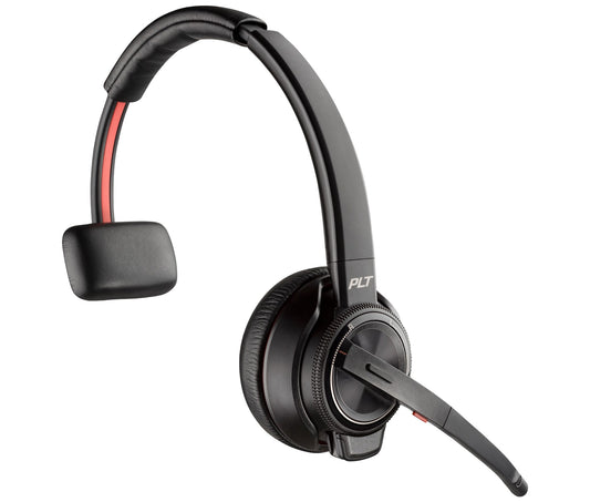 Poly 8D3E9AA | Savi S8210 DECT Headset, USB-A, Mono, 180m Range, 13h Talk Time