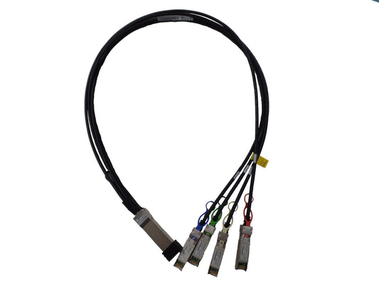 Aruba Instant On Q9S72A | 1m QSFP28 to 4x SFP28 100GbE to 4x25GbE DAC Cable