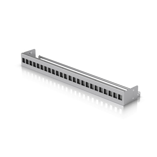 Ubiquiti UACC-RACK-PANEL-PATCH-BLANK-24 | Blank-24, Keystone Panel, 24-Port Blank, Rack Mount