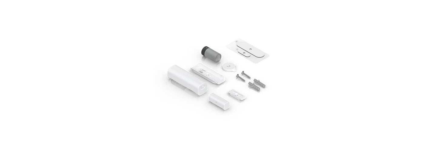 White plastic drawer slide components set for ubiquiti unifi superlink door window open closed sensor