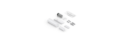 White plastic drawer slide components set for ubiquiti unifi superlink door window open closed sensor