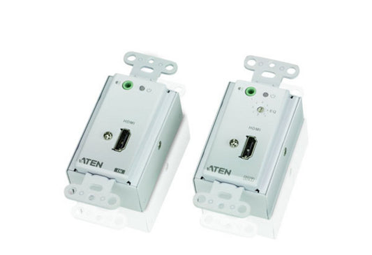 ATEN VE806-AT-U | VE Series, VE806 HDMI over 2 x Cat 5 Extender, 1080p60 40m / 1080i60 60m, Tx/Rx