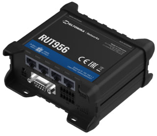 Teltonika RUT956 | RUT956 Cellular Network Router, 4G LTE, Dual SIM, Wi-Fi, AU Plug