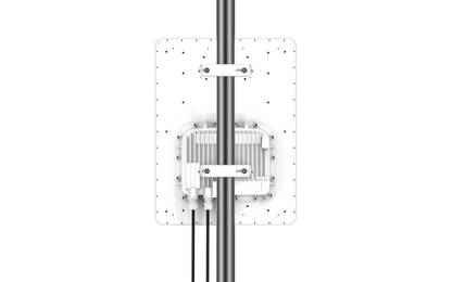 Cambium Networks ePMP 4500 5GHz white outdoor access point on pole