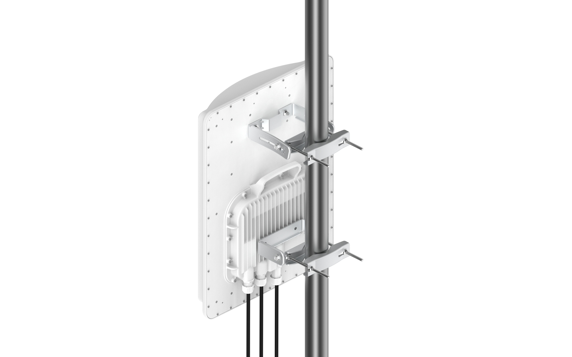 Cambium Networks ePMP 4500 5GHz white outdoor access point on pole
