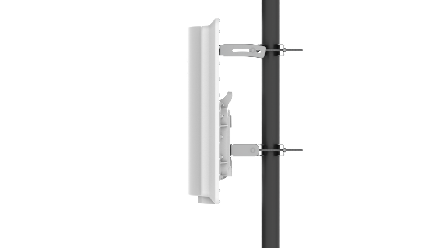 Cambium Networks ePMP 4500 5GHz white access point on pole