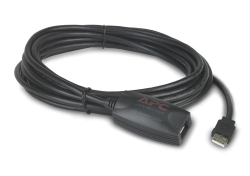 APC NBAC0213P | NetBotz USB Latching Repeater Cable, 5m, Plenum Rated